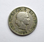 10 Rappenów 1885 r.  Szwajcaria