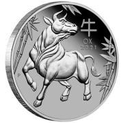 LUNAR III ROK BAWOŁA 1oz platyna 2021