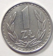 Moneta 1 zł 1982 r.