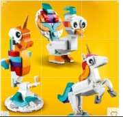 LEGO CREATOR MAGICZNY JEDNOROŻEC 3W1 