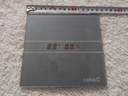 Panel szklany szary Cata E-100 GTH + obudowa wentylatora