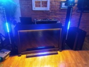 aluminowy bardzo lekki składany stół dla dj -a