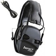 Słuchawki Ochronne Strzeleckie Taktyczne Nauszniki Aktywne Redukcja