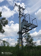 Słup transformator