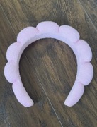 Różowa opaska na włosy pink hairband