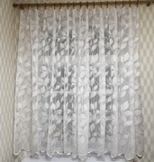 Firanka pokojowa, motyw roślinny, szerokość 3.40 m, wysokość 1.75 m