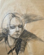 „Portret dziewczyny” rysunek