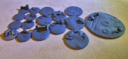 Warmachine MK4 Cygnar:Grevdiggers Base Toper Set