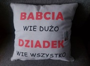 Poduszka dzień Babci I Dziadka, z wypełnieniem
