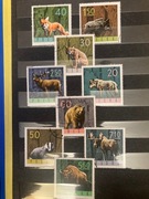 Klaser z polskimi znaczkami 155 sztuk