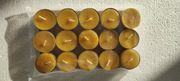 Tealight podgrzewacze wosk pszczeli 15 szt.