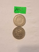 1 zł 1992r monety z obiegu Ładne 
