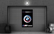 Baner plandeka BMW MPower Performance 150x60cm