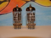 ECC82 Siemens silver plates