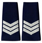 POLICJA pagony policyjne granatowe stopień sierżant sztabowy