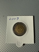 Moneta 5 zł z 2009 roku I