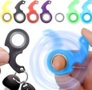 Fidget spinner na palec, do kluczy, wielofunkcyjny fidget ring