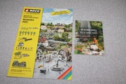 2 Katalogi  firmy Noch i Faller  akcesoria i figurki H0