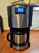 Ekspres z młynkiem do kawy ziarnistej Russell Hobbs 21430-56