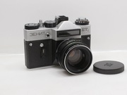 Obiektyw Helios 44-2 58mm z aparatem Zenit ET - VINTAGE