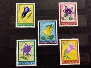 Znaczki Bułgaria 1977 flora kwiaty 
