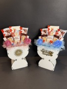 Kielich komunijny ze słodyczami Kinder – Prezent na I Komunię Świętą