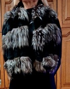 Szal OCHNIK, futro naturalne!