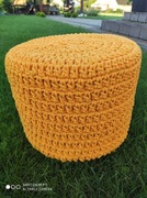 Pufa ze sznurka bawełnianego