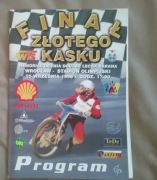 Program żużlowy Finał Złoty Kask 1998