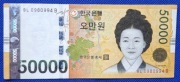 50000 won 2009 r. KOREA Południowa .