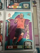 Karta piłkarska panini 2012 Arjen Robben Top Master