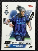 Match Attax EXTRA 2026 YANN-AUREL BISSECK nr.55 SQUADE UPDATE 