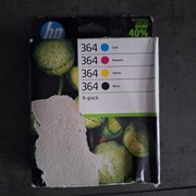 Oryginalny tusz do drukarki HP 364 3x color ,1 czarny