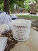 Świeca z wosku sojowego Lawendowy Sen Lawendowa