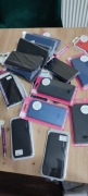Zestaw etui plecków i szkieł do telefonów