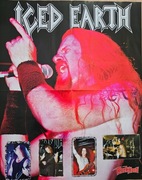 UNIKAT! ICED EARTH - Plakat/poster z 1999 r. - Format A2