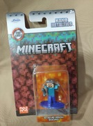 Figurka Kolekcjonerska Minecraft Metalowa Steve Iron Sword