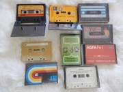 Kaseta magnetofonowa zestaw 9 szt.