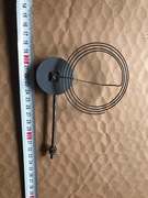 Gong spiralny do powojennych zegarów z wahadłem Uhliga