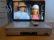 COMBO TCM ( LG ) VHS/DVD Stereo HiFi z pilotem 