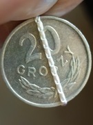 Sprzedam monetę 20 groszy 1963 rok mała skrętka 