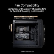 Obudowa big tower Asus ProArt PA602 wood edition czarna