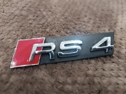 Emblemat RS4 Audi 