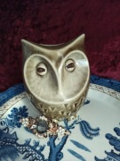 Figurka skarbonka sowa ceramika Ditmar Urbach vintage