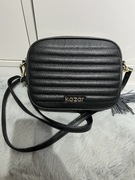 Kazar torebka skórzana czarna stan igła