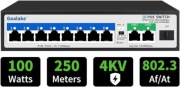 Goalake POE308G Przełącznik PoE, 8-portowy 100 Mb/s OUTLET