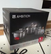 Ambition imperio zestaw garnków indukcja gaz