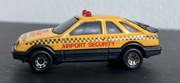 Matchbox Ford Sierra XR4i 1983 Airport Security VINTAGE