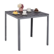 Kwadratowy stół ogrodowy