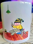 Nowy kubek Ceramiczny Gapiszon prezent dla fanów PRL komiksów 